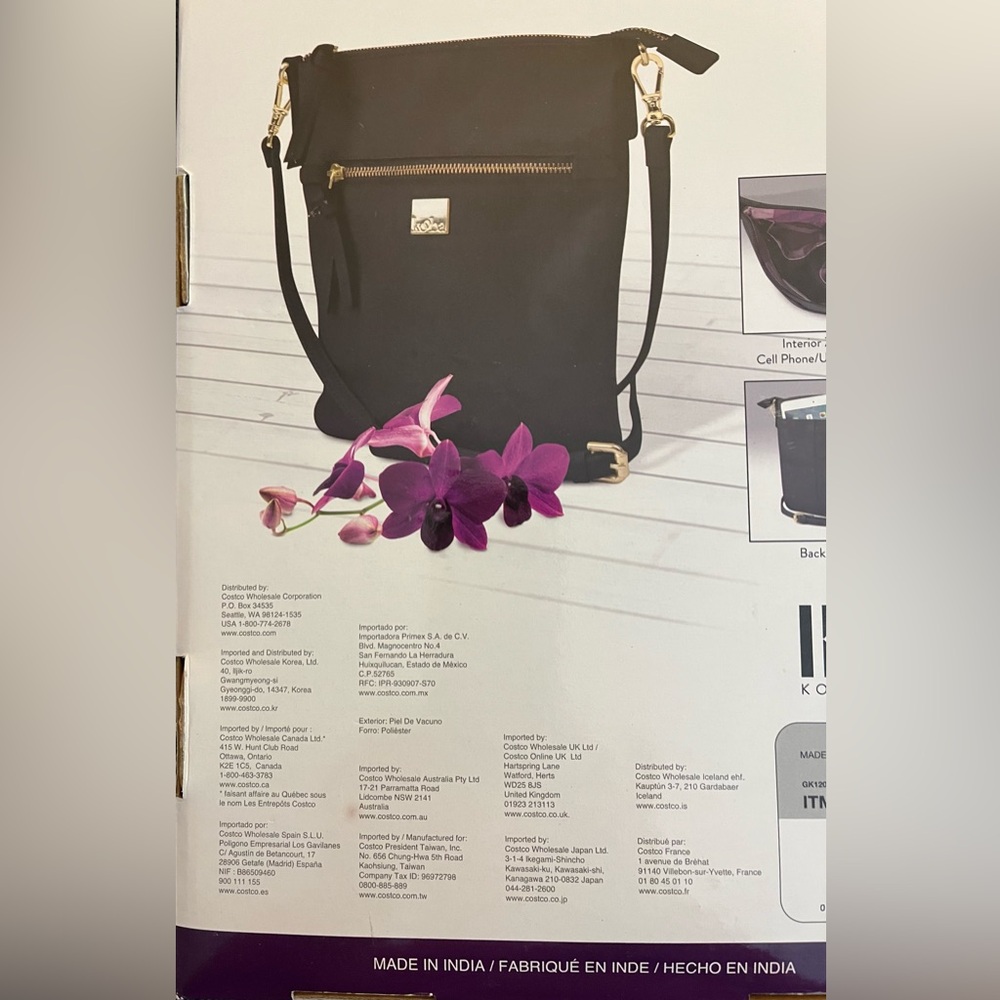 New Kooba Leather Crossbody Bag - Picture 5 of 5